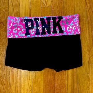 Victoria’s Secret PINK Fold Over Yoga Shorts